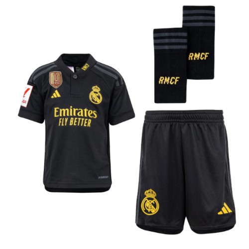 Maillot de foot Real Madrid Vinicius Junior #7 Troisième enfant 2023-24 Manches Courte (+ pantalon court)
